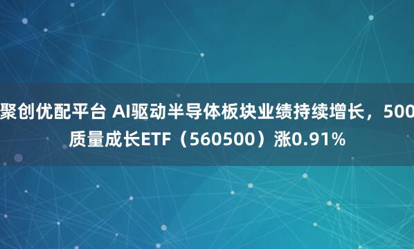 聚创优配平台 AI驱动半导体板块业绩持续增长，500质量成长ETF（560500）涨0.91%